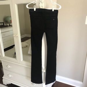 Rag & Bone “Stiletto Bootcut” Black Jeans